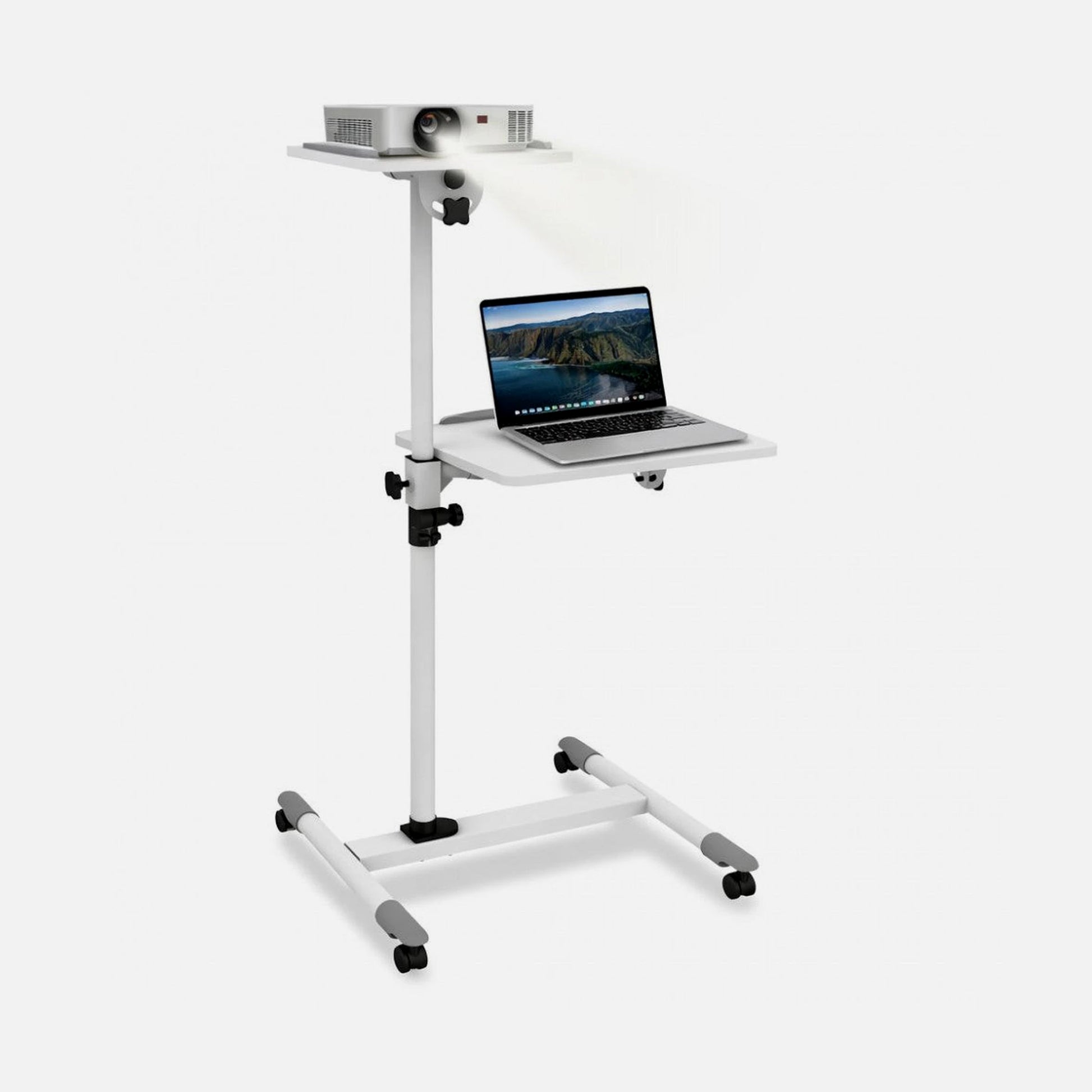 Techly ICA-TB TPM-6 Projector & Laptop Trolley – Height Adj. 850–1100mm, 10kg