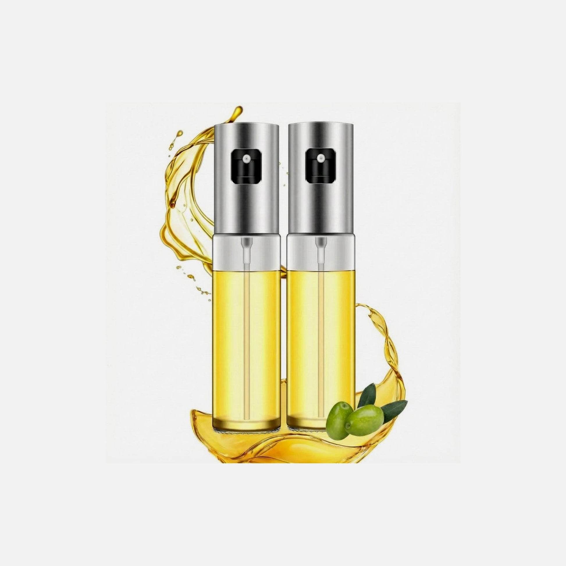 AJ Oil Glass Sprayer for Cooking 100ml – Set of 2, BPA-Free