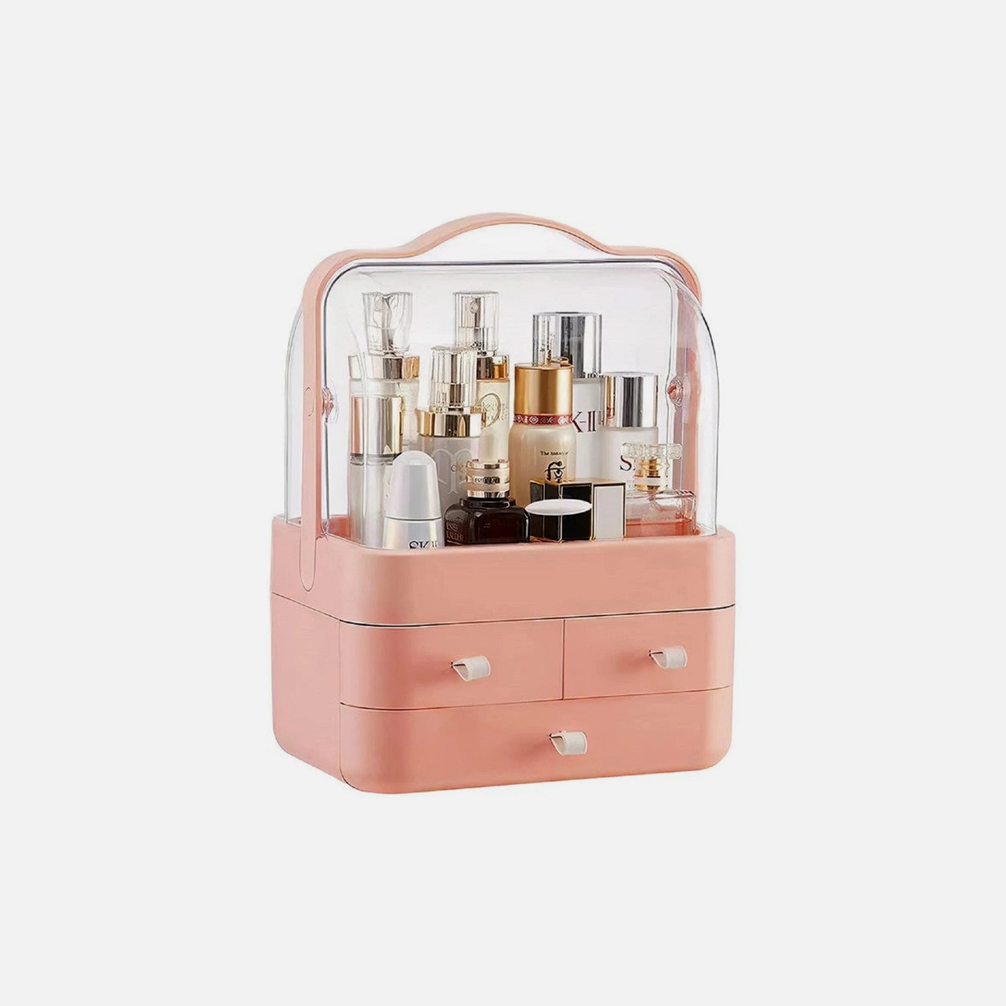 AJ Cosmetics & Jewelry Storage Organizer 34x26cm – Light Peach