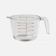 AJ Borosilicate Glass Measuring Jug 1L – BPA-Free, Heat-Resistant
