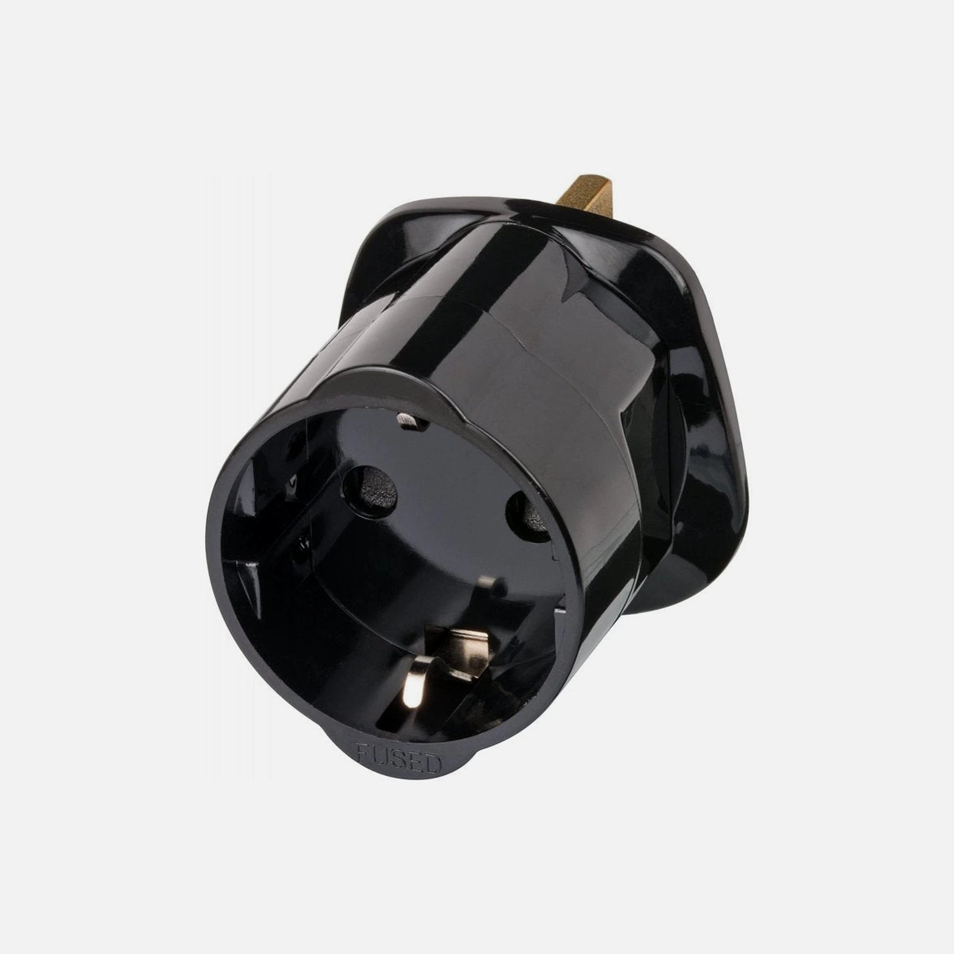 Brennenstuhl Travel Adapter Schuko to UK – Greek Devices in UK Sockets