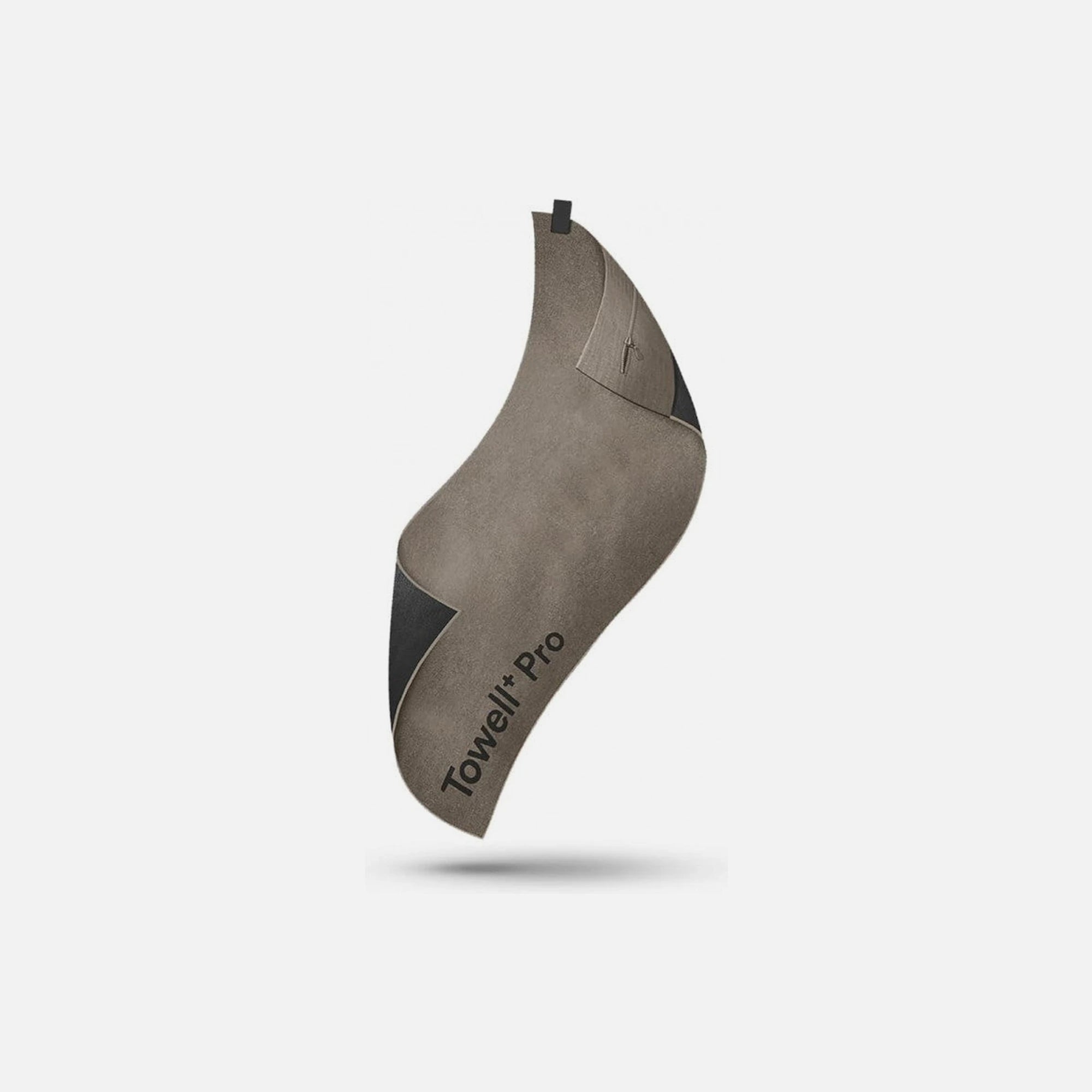 Stryve Towell+ Pro Sports Towel 105x42.5cm with Magnetic Clip & Phone Pocket, Hazel Beige