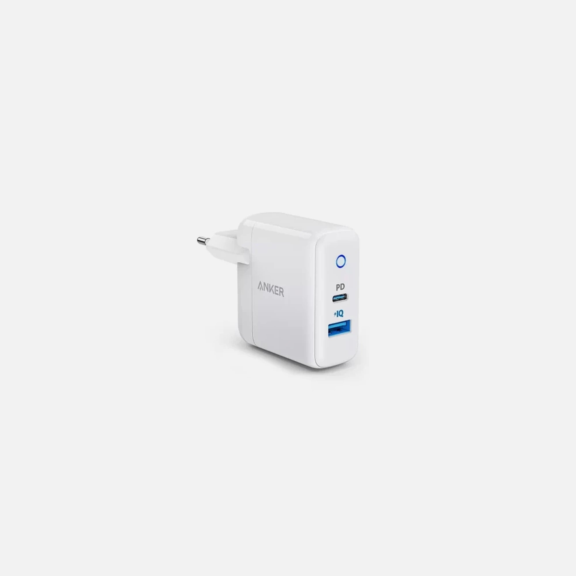 Anker PowerPort PD+ 2 Wall Charger 35W GaN with Power Delivery, Dual-Port