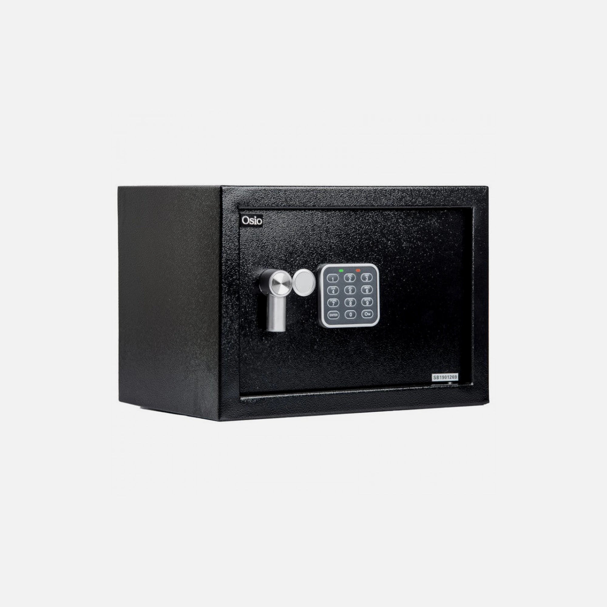 Osio OSB-2535BL Electronic Safe 35x25x25cm with Digital Lock, Black