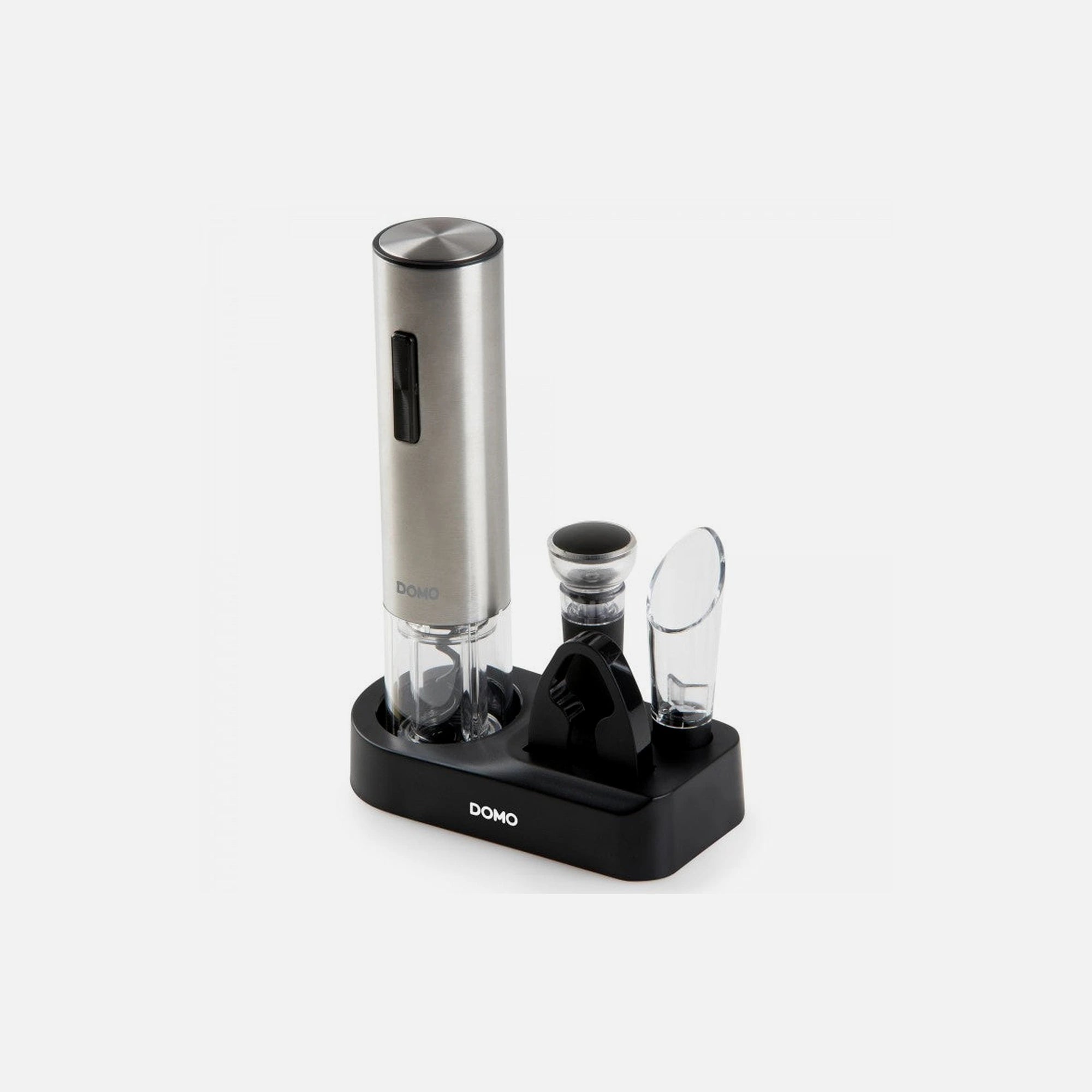 DOMO Electric Corkscrew Wine Opener 5-Piece Set – USB-C, LED Light