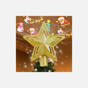 TaoTronics TT-CL041 Christmas Tree Topper Projector – Santa LED RGB, 180° Rotating