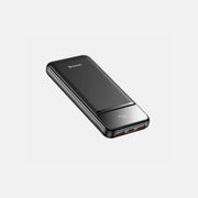 Swissten Power Line II 10000mAh 22.5W PD Power Bank – 3 Ports, LED %, Black