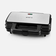 Emerio ST-109562.17 XXL Sandwich Toaster 900W Non-Stick for 2 Toasts – Black
