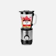 Emerio Blender 500W with 1.5L Glass Jug, 2-Speed + Pulse, 4 Stainless Steel Blades