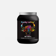 Funky LoVex Be A Bull Herbal Supplement for Testosterone & Erection Support – 15 Capsules