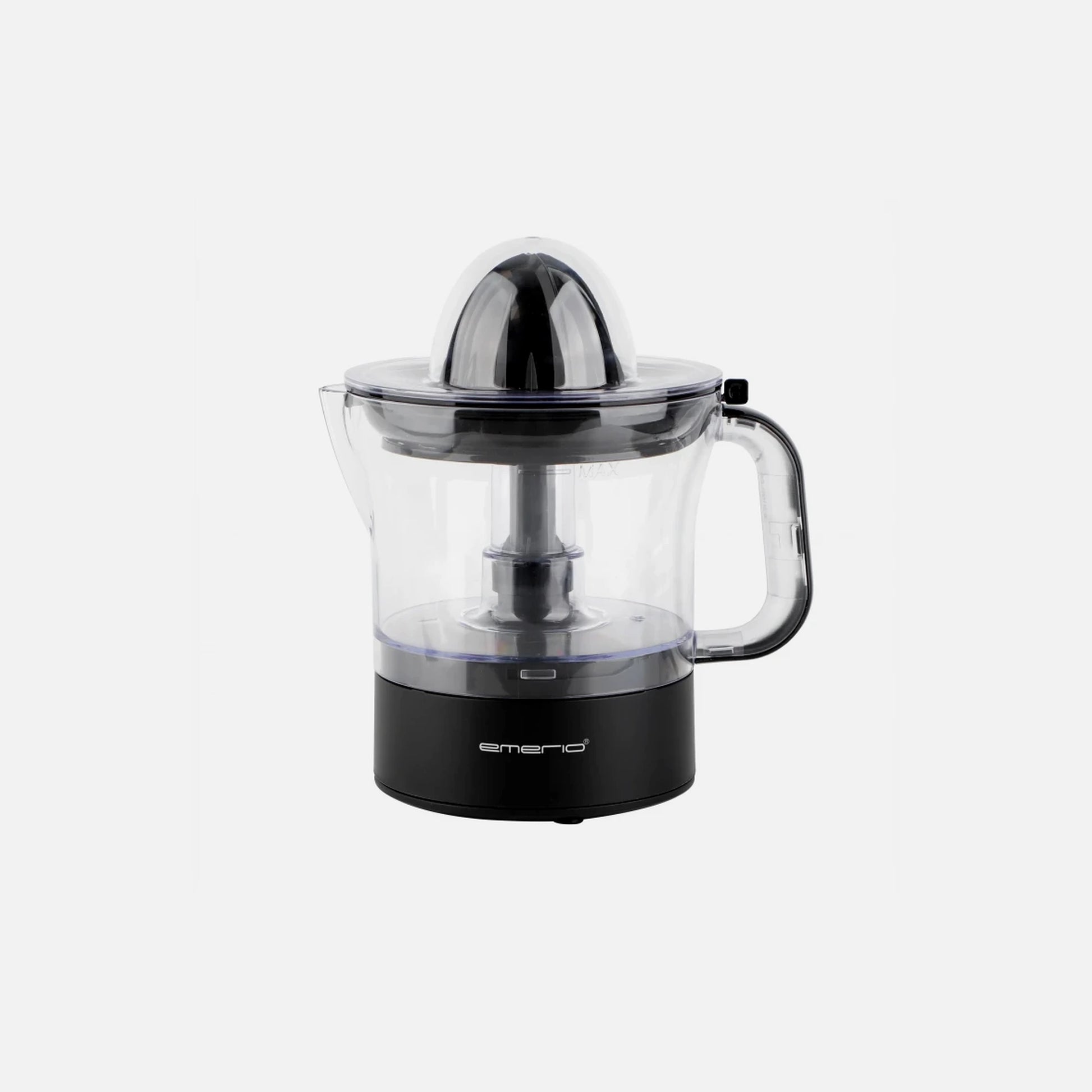 Emerio Citrus Juicer Electric 700ml 40W with Cones for Oranges & Limes – Black
