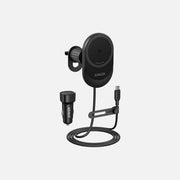 Anker MagSafe Wireless Magnetic Car Charger 15W for iPhone 14/15 with Vent Mount, USB-C Cable & 25W Adapter