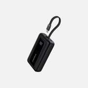 Anker Zolo Power Bank 10000mAh 30W – USB-A, USB-C & Built-In USB-C Cable, Black