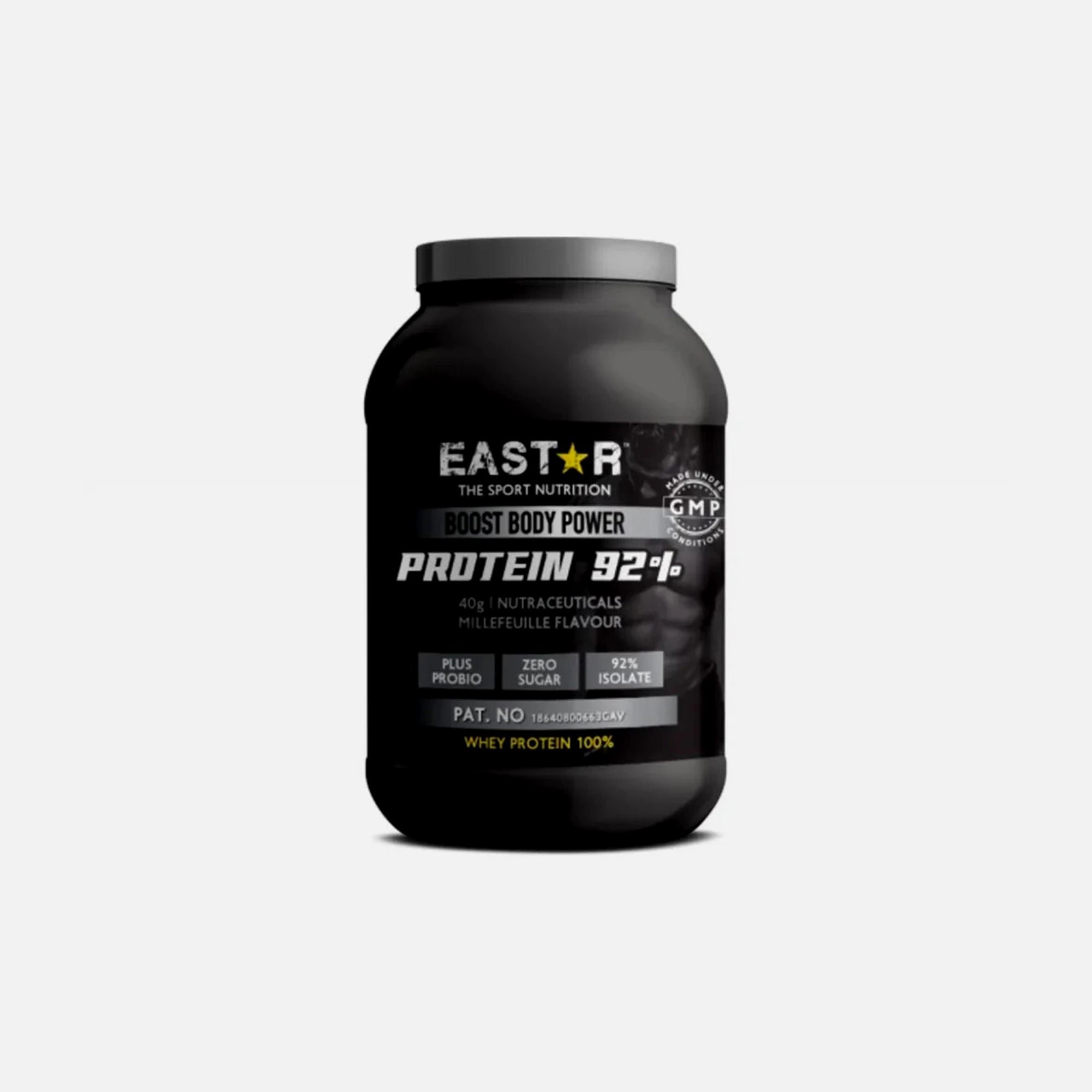 Eastar Protein 92% Whey Isolate 1kg – Pre & After Workout, Millefeuille Flavour