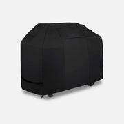 VonHaus Waterproof BBQ Cover 124x152x67 cm – Heavy-Duty Oxford 420D, UV30, Black