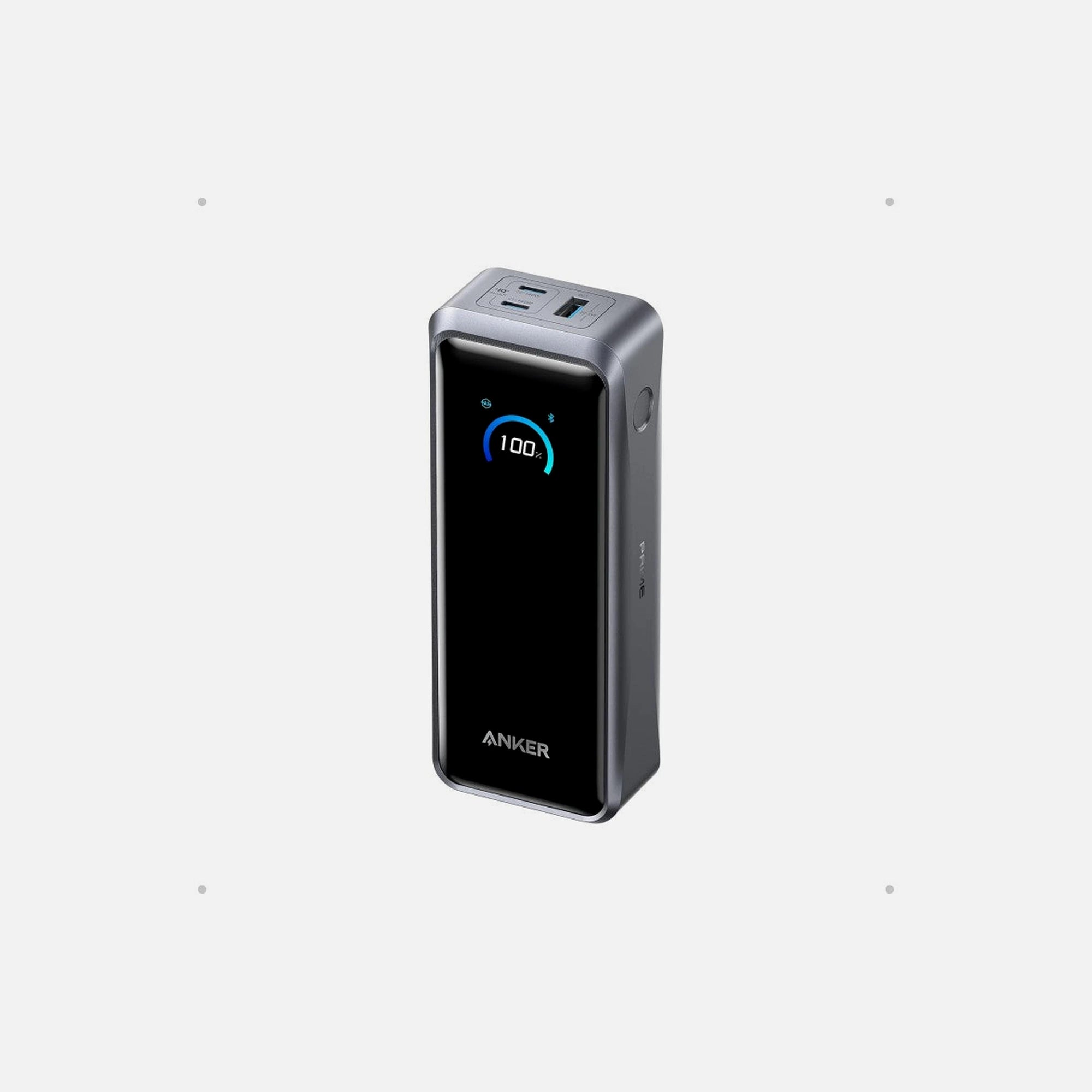 Anker Prime 26250 Power Bank 26250mAh 300W PD USB-C – Smart Digital Display, TSA Approved, Black