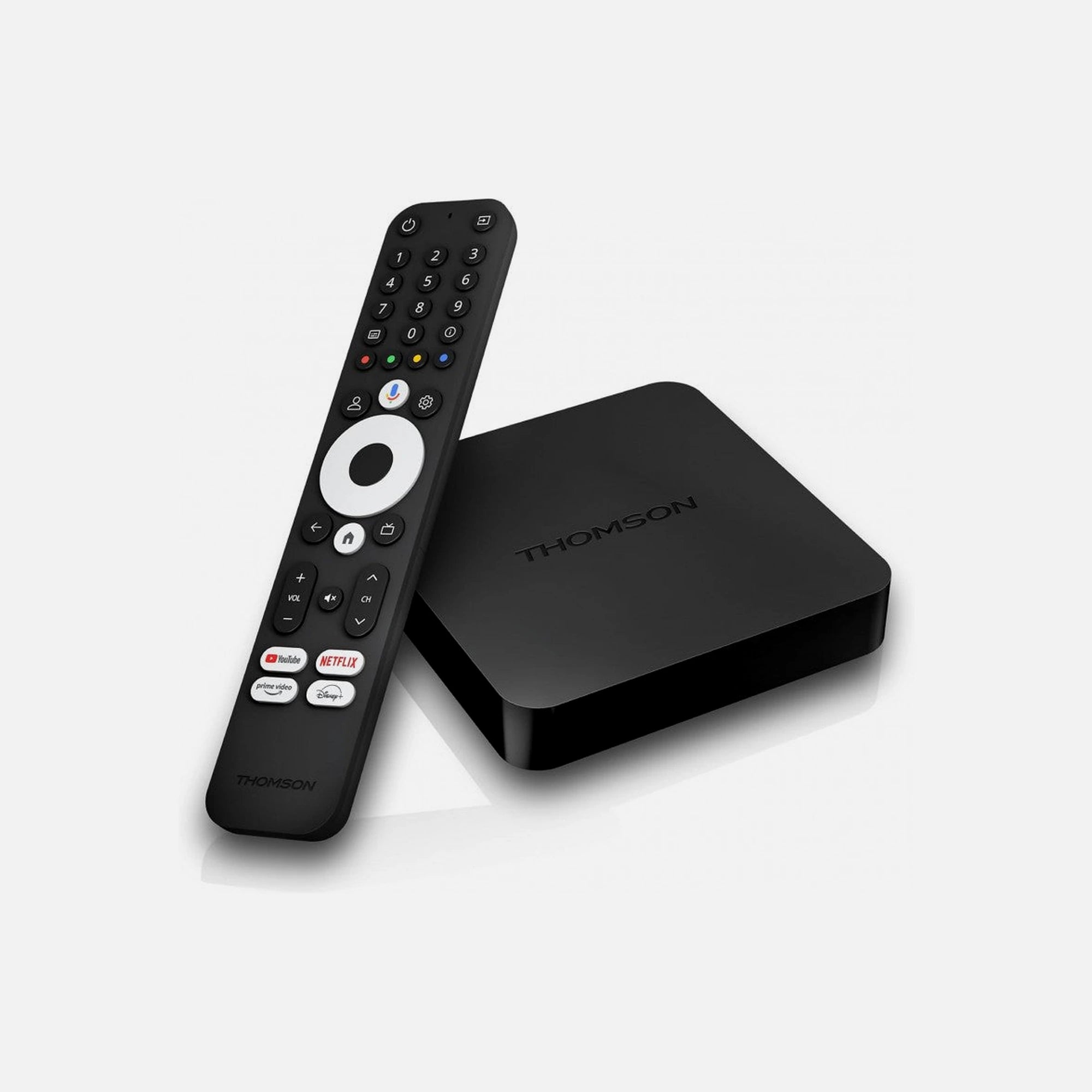 Thomson Google TV Streaming Box 240 – Android 12, 4K Ultra HD, Dolby Atmos, Chromecast