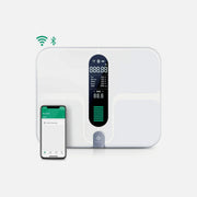 Etekcity ESF00 Smart Body Composition Scale – 12 Metrics, Wi-Fi + Bluetooth, VeSync App, White
