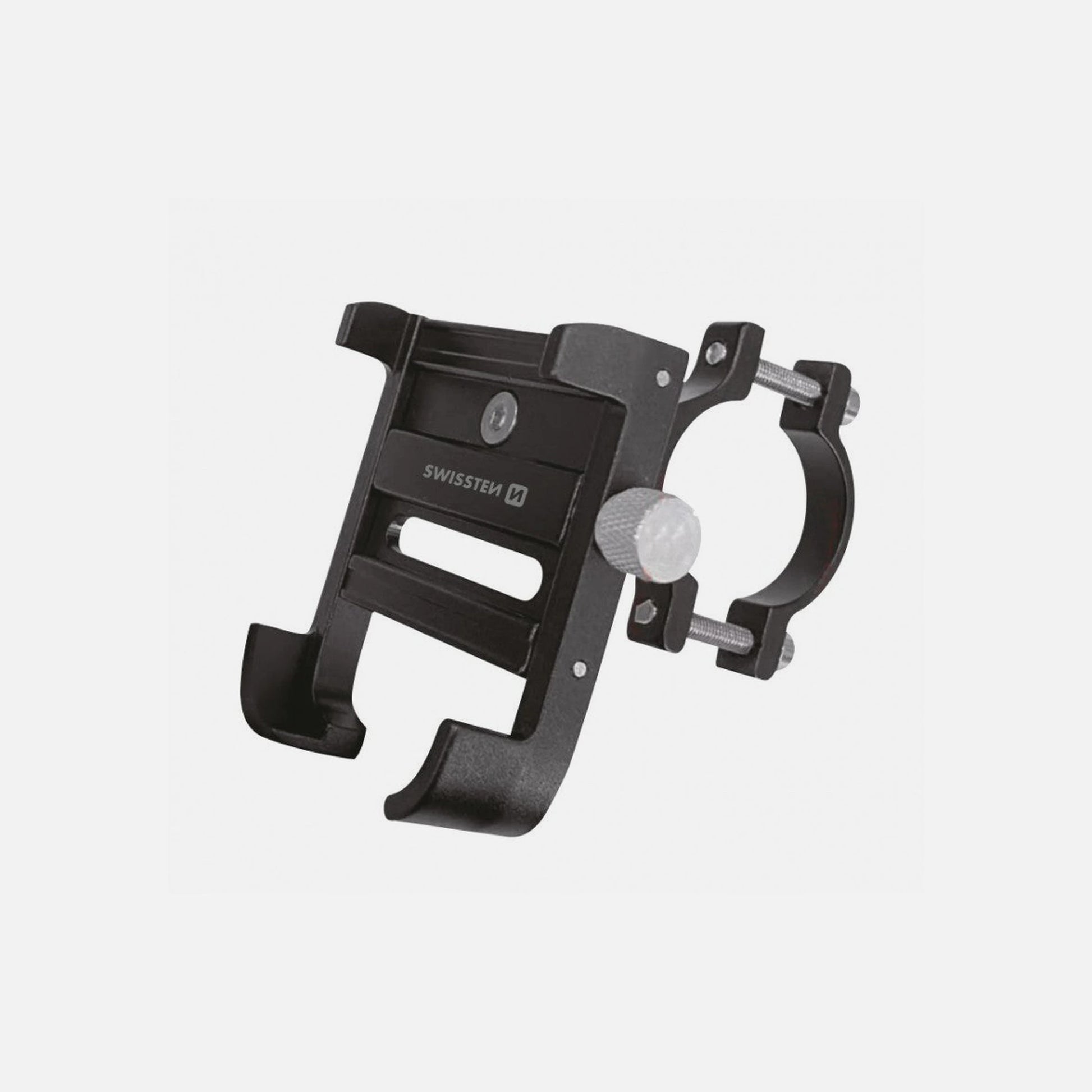 Swissten BM1 Bike Phone Mount – Aluminium, 4-7" Phones, 31.8mm Handlebar