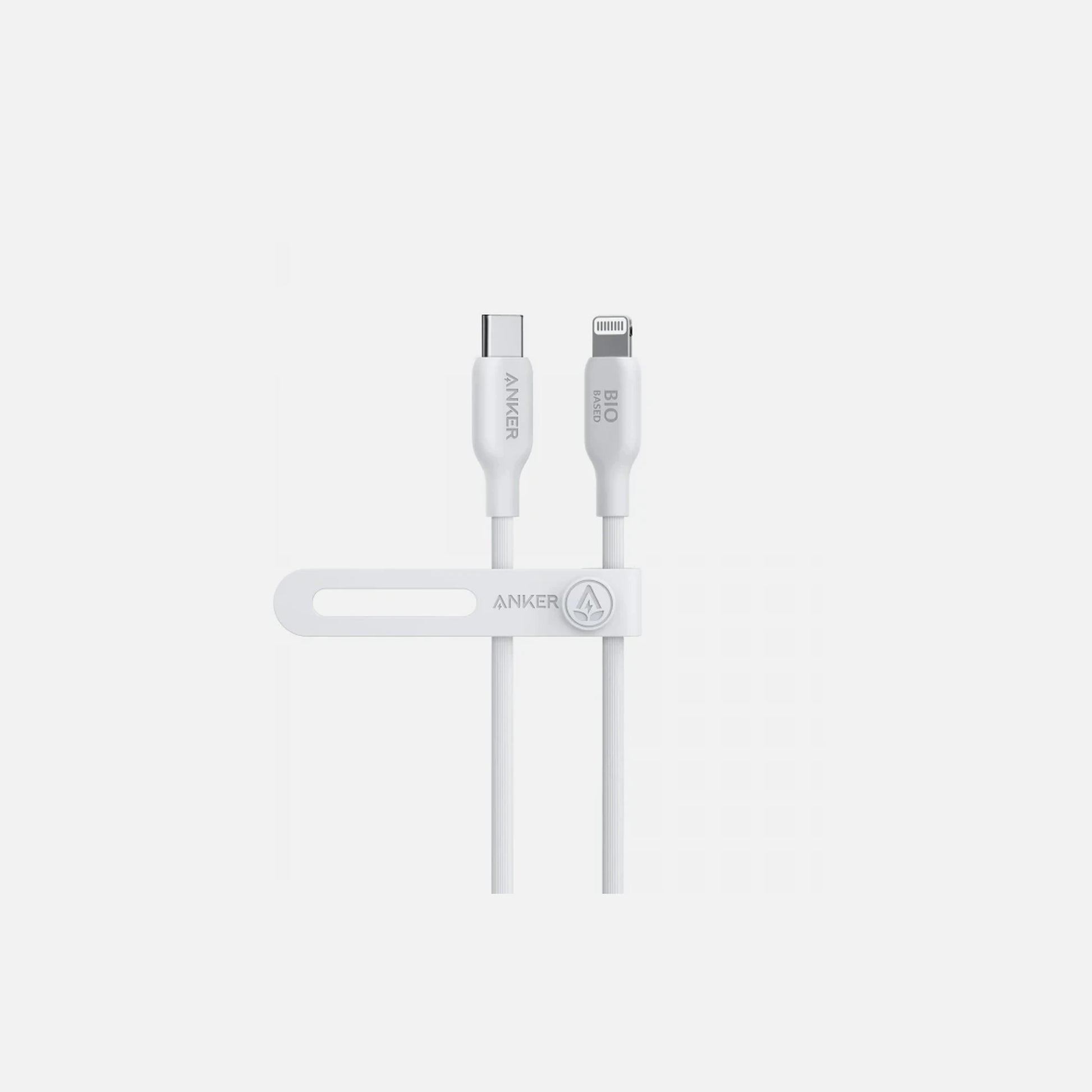 Anker 541 USB-C to Lightning Cable 0.9m – MFi Bio-Based, Aurora White, A80A1G21