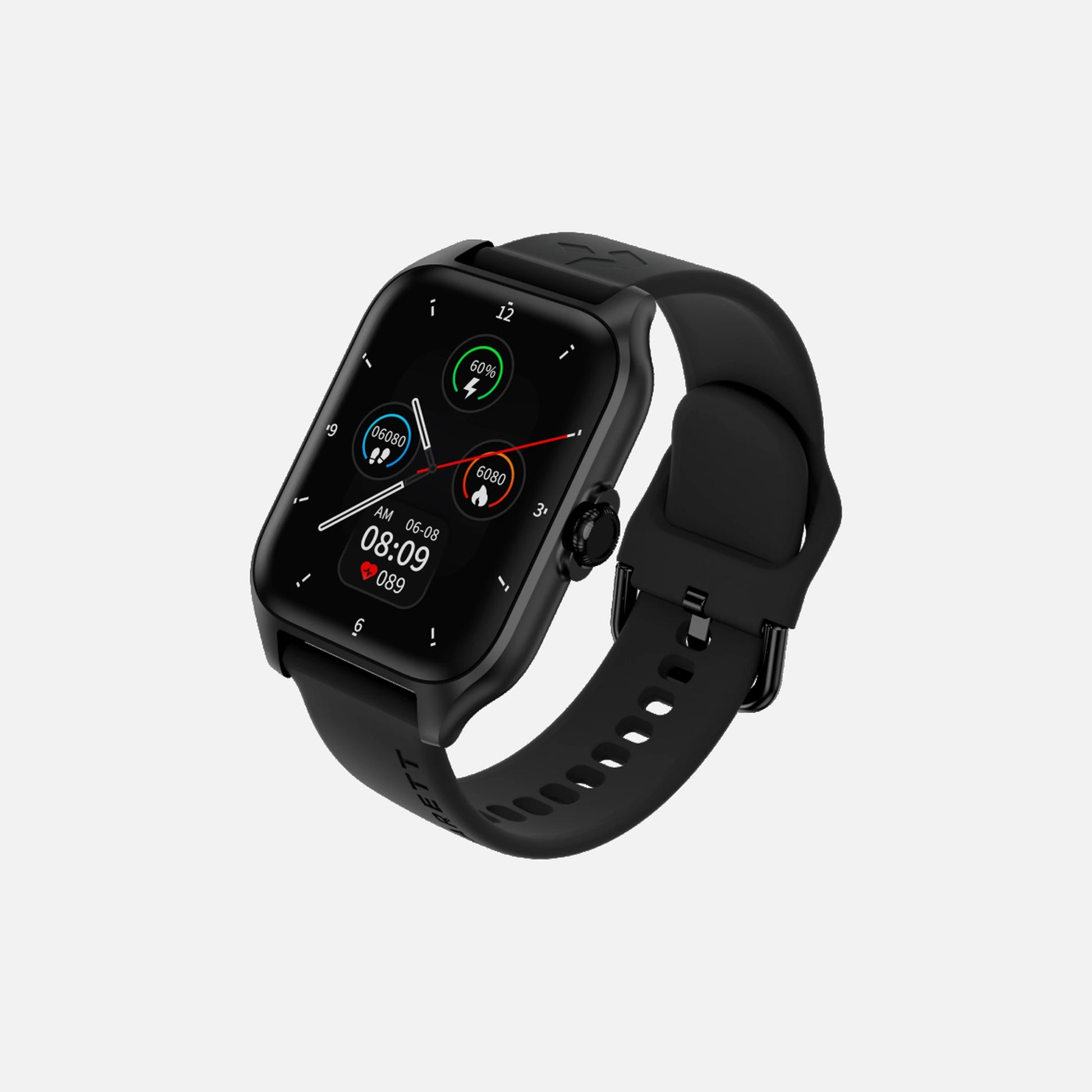 Garett GRC Activity 2 Smartwatch – 1.78" AMOLED, Bluetooth Calls, 100 Sports Modes, 7-Day Battery, Black Matt