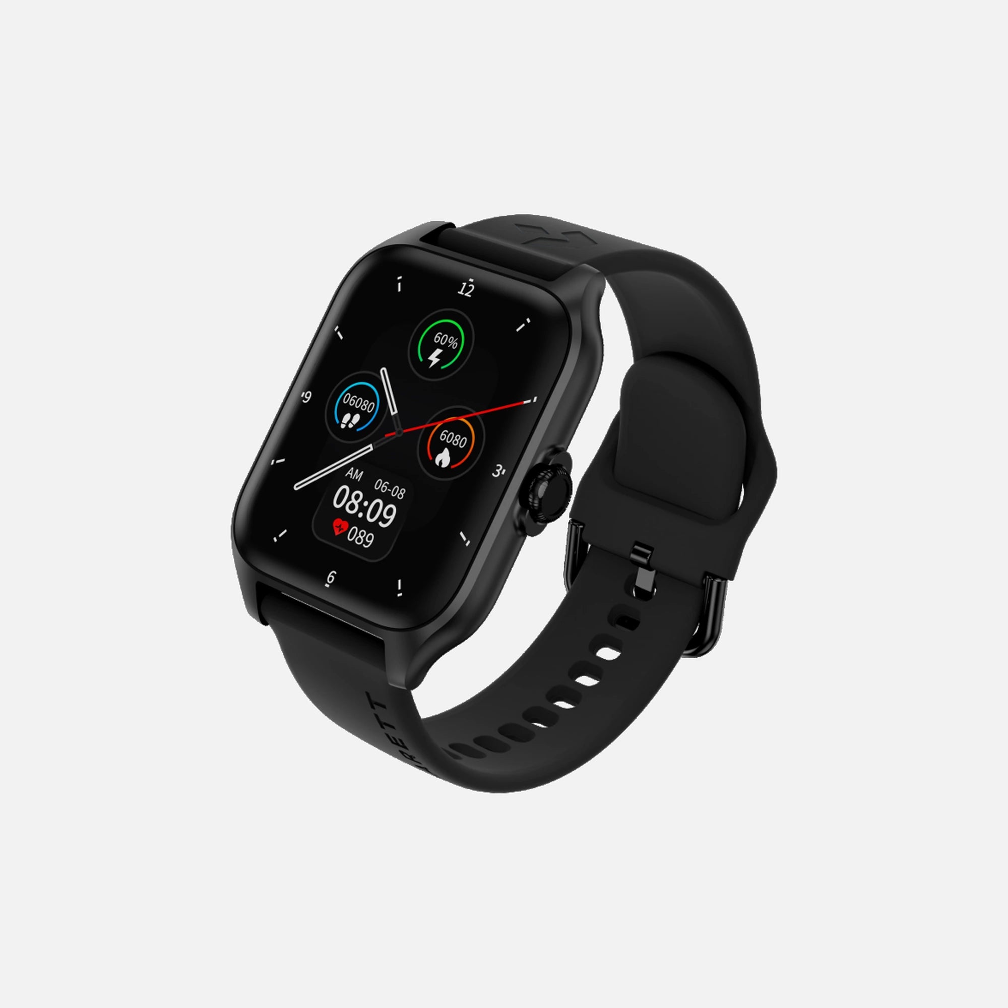 Garett GRC Activity 2 Smartwatch – 1.78" AMOLED, Bluetooth Calls, 100 Sports Modes, 7-Day Battery, Black Matt