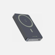 Swissten Fusion MagSafe Power Bank 10000mAh – USB-C 20W + 15W Wireless + Apple Watch Charger, Silver