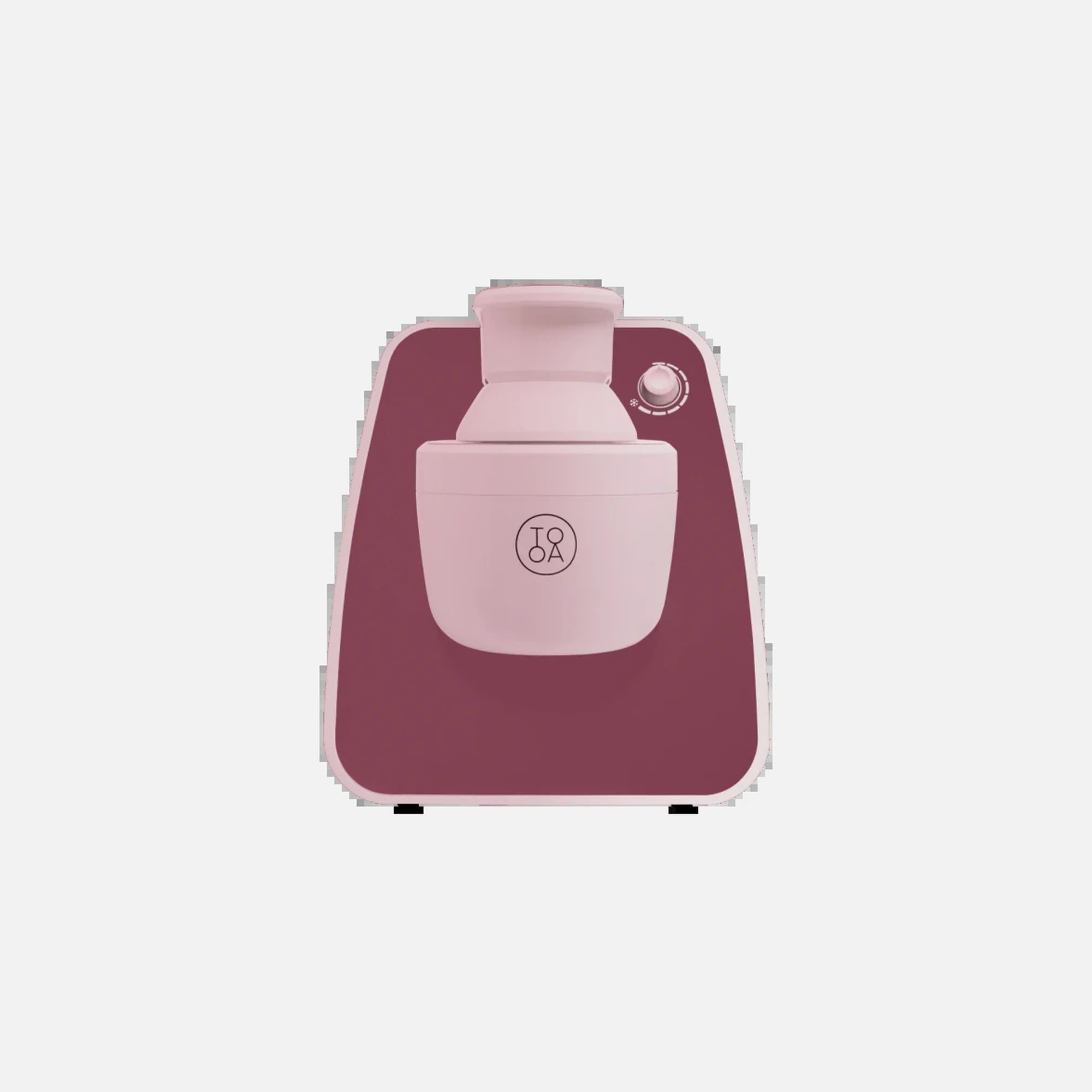 TooA Milano Pro Instant Gelato & Ice Cream Maker – Pod-Based, Made in Italy, Pink