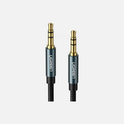 Ugreen 3.5mm AUX Audio Cable 1m – Gold-Plated, Nylon Braided, Blue