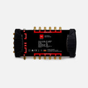 Opticum OMS 5/12 PRO-TRQ Multiswitch 5-In / 12-Out – 1 Satellite + Terrestrial, 4K UHD, Amplified
