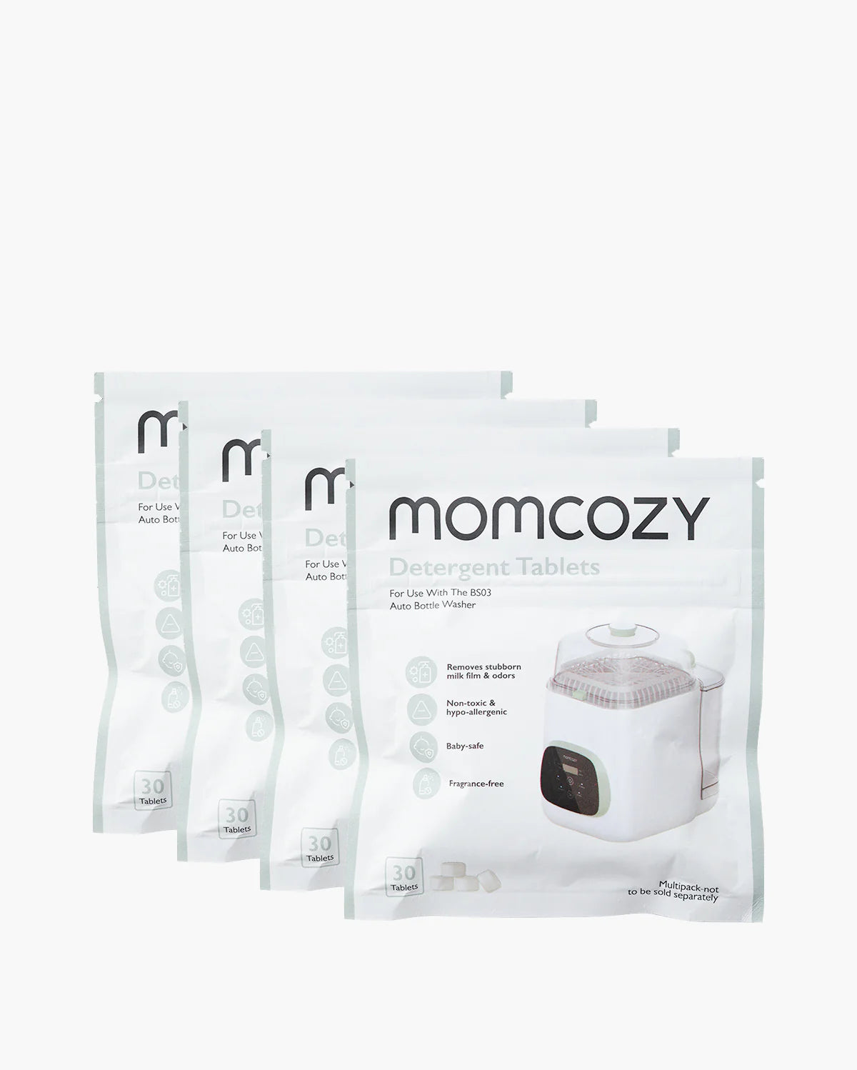 Momcozy KleanPal Pro Bottle Washer Cleaning Tablets – 120-Pack, Drop-In Formula