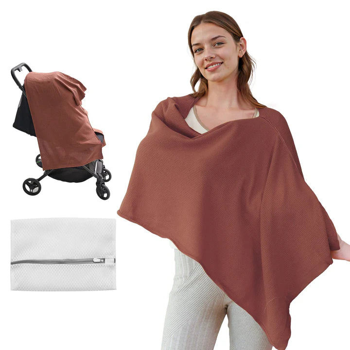 Momcozy Κάλυμμα Θηλασμού – Μαλακό Αναπνέον Poncho Ιδιωτικότητας Πολλαπλής Χρήσης