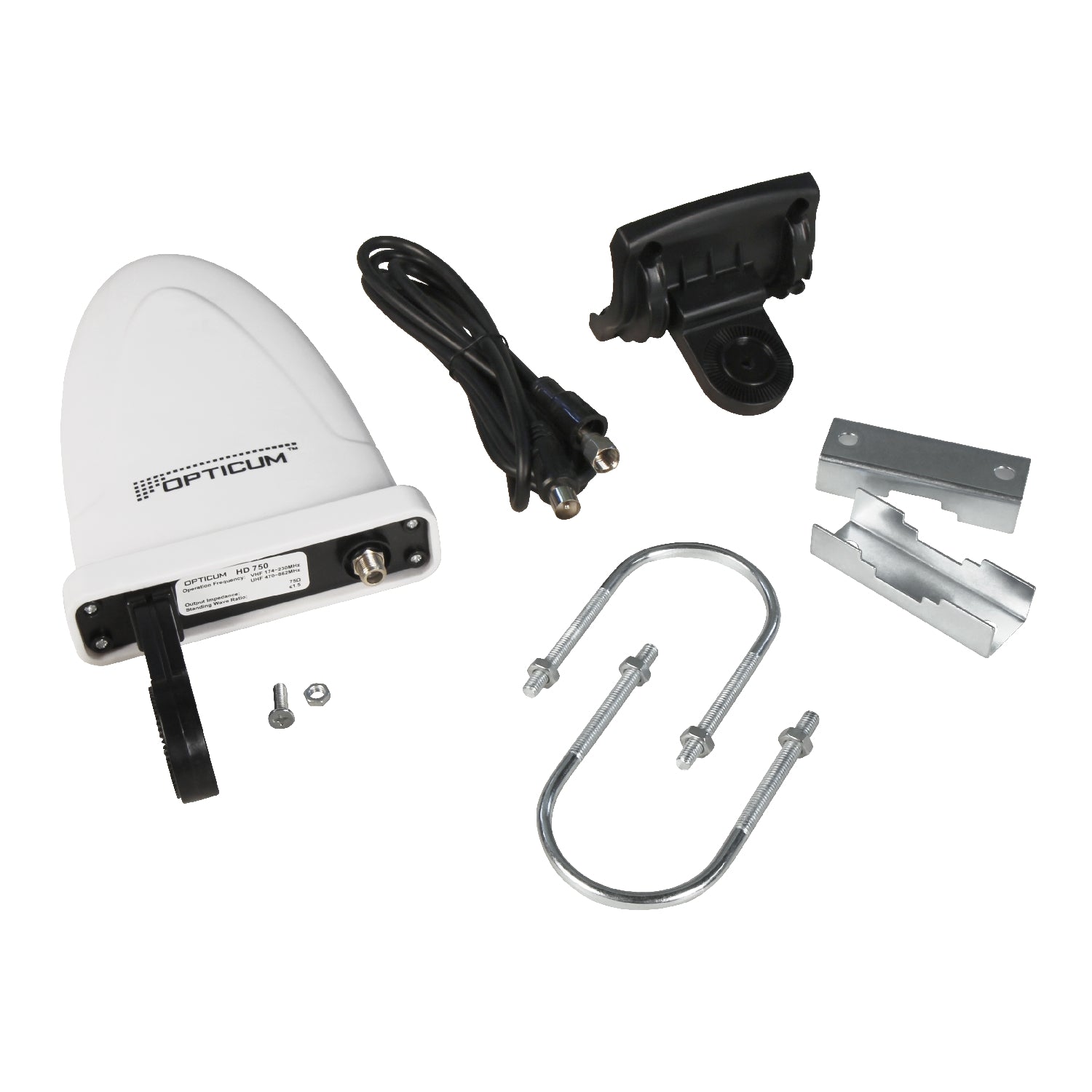 Opticum ANT0010 Smart HD 750 active DVB-T2 indoor outdoor TV antenna — TV Antennas