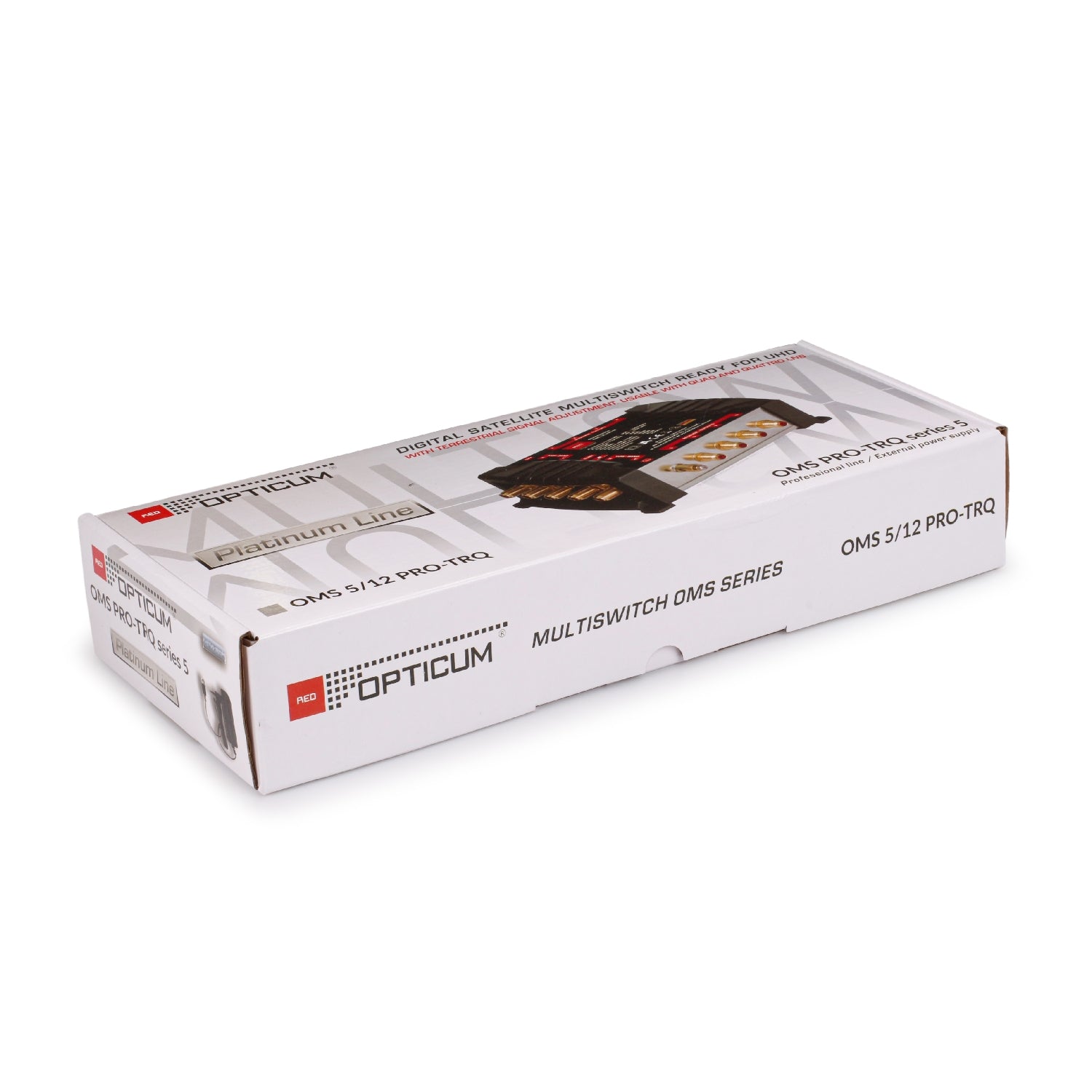 Opticum OMS 5/12 PRO-TRQ SMATV multiswitch 5-input 12-output — Satellite Distribution