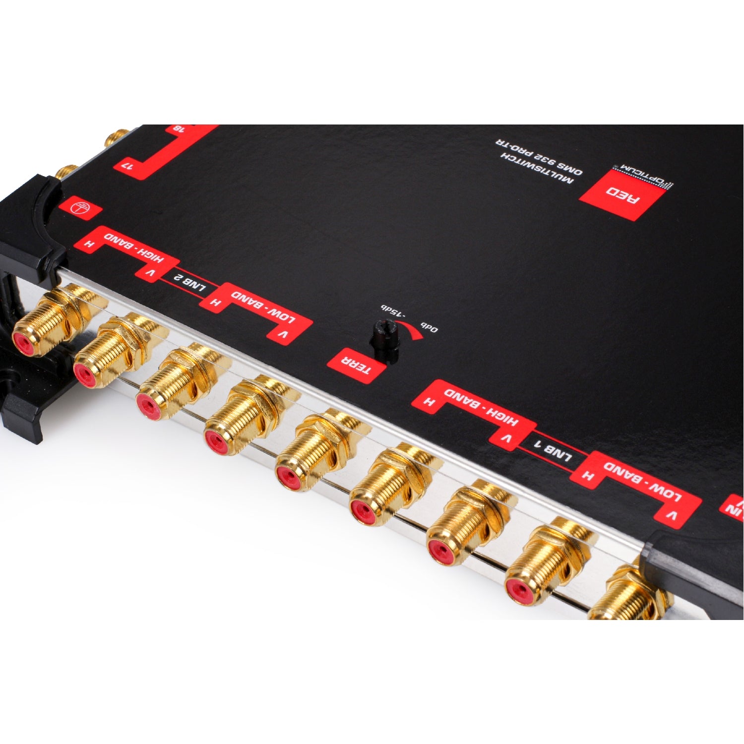 Opticum OMS 9/32 PRO-TR SMATV multiswitch 9-input 32-output — Satellite Distribution