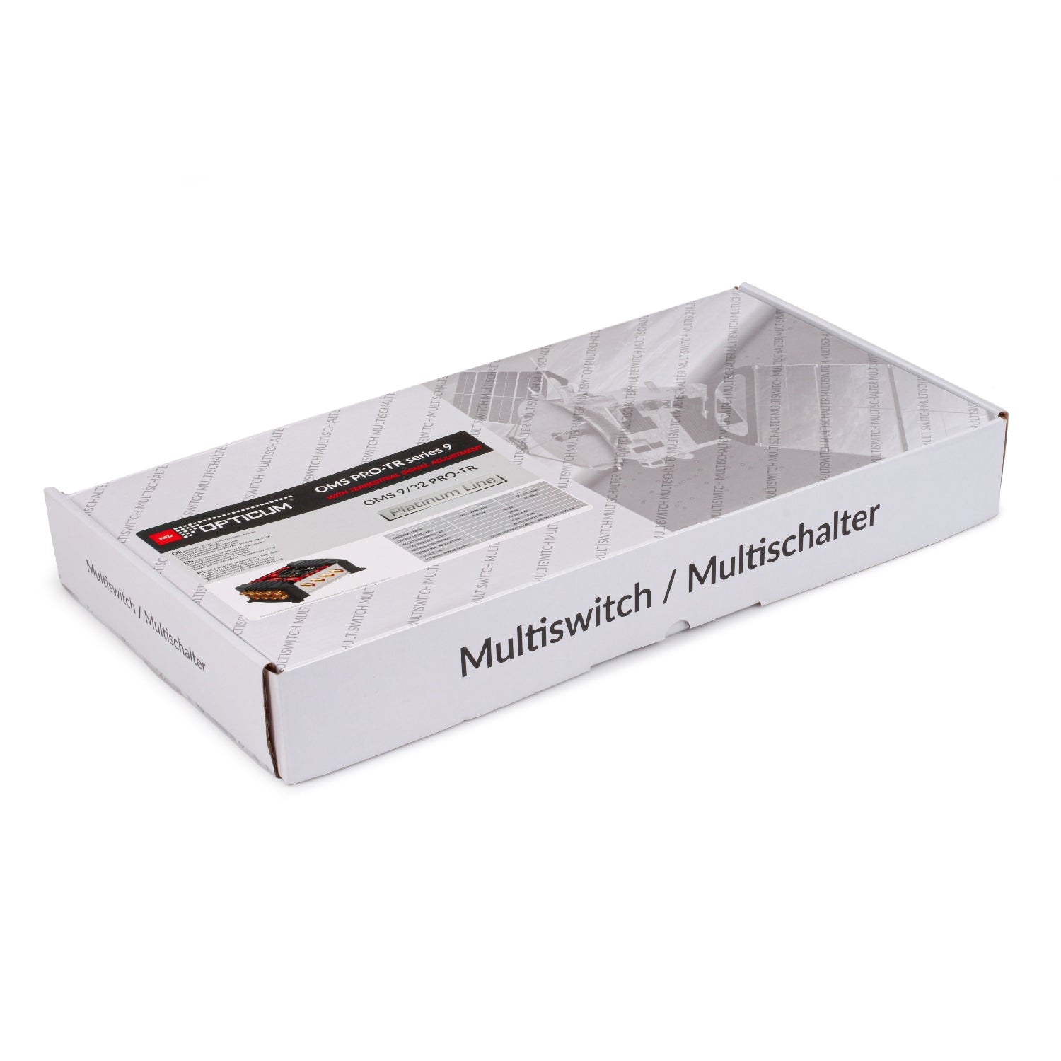 Opticum OMS 9/32 PRO-TR SMATV multiswitch 9-input 32-output — Satellite Distribution