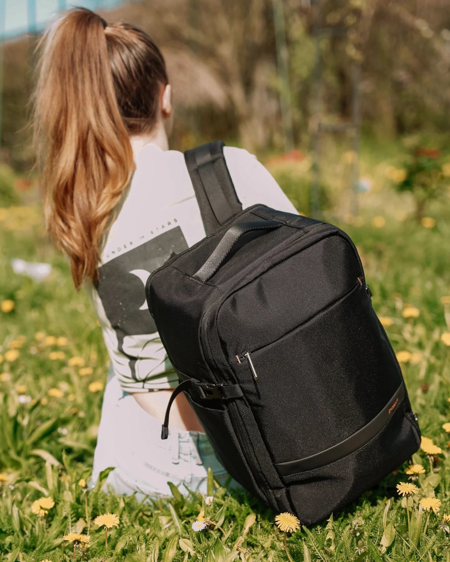Inateck BP03005 Σακίδιο Carry-On – 20–42 L Επεκτεινόμενο, Άνοιγμα 180° & Θήκη 15,6"