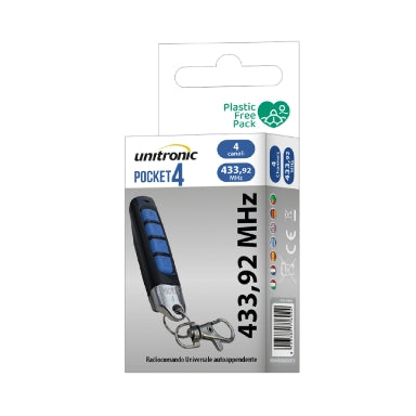 Unitronic Universal TV Remote — Side View