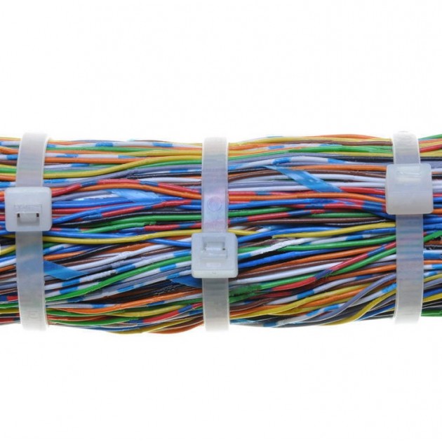 Techly ISWT-15035 Cable Ties 150x3.6mm Nylon 100pcs White - view 4