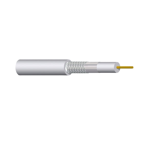 Ομοαξονικό Καλώδιο Jolly Line JL44801 5mm CCS – 75 Ohm, Διπλή Θωράκιση & Ρολό 150m