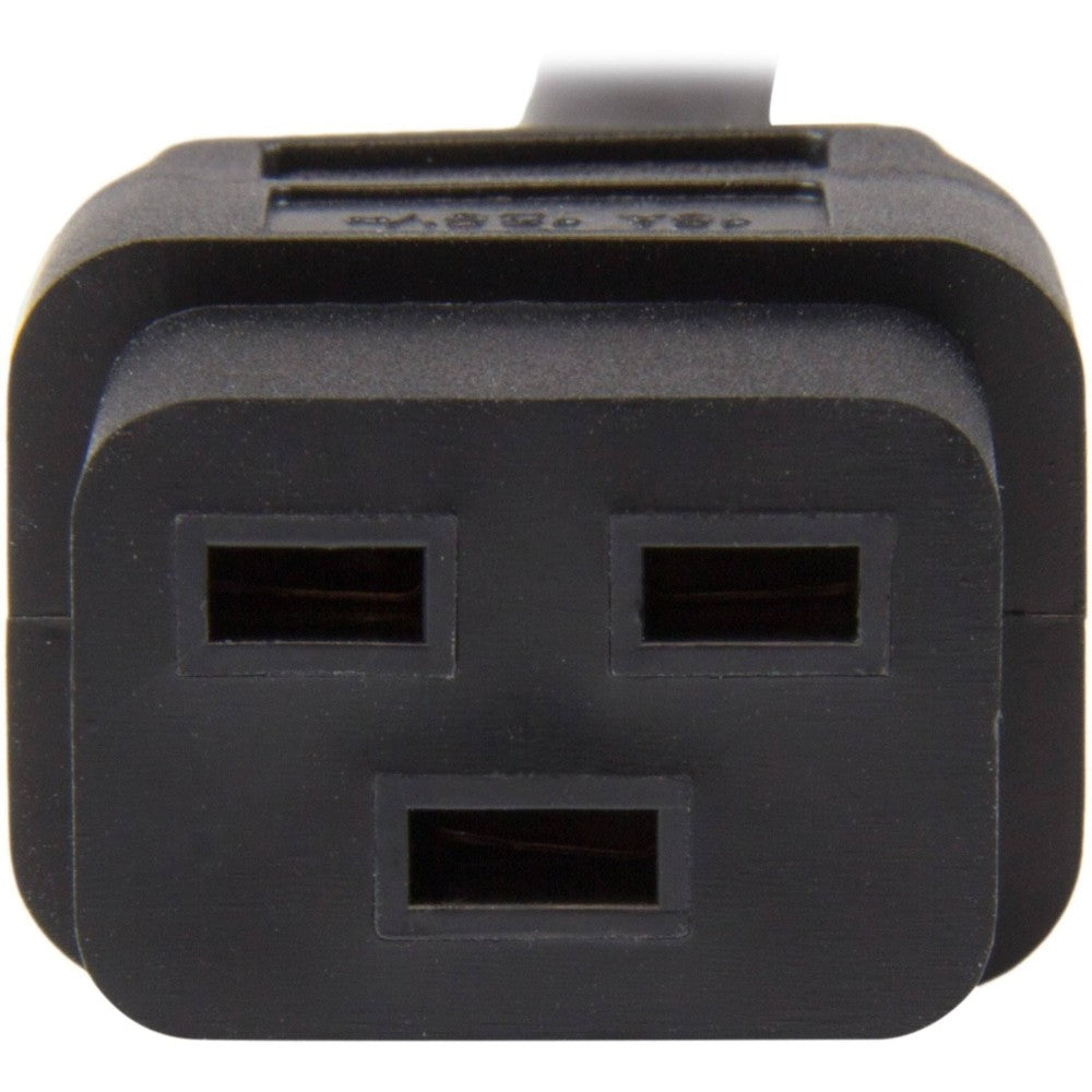 Manhattan ICOC 066-NC IEC C19 to C14 Power Cable 2m – 16A 250V, H05 VV-F & 3-Conductor