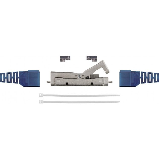 Techly Pro IWP-8P8C-COUPS6ATY Toolless Cat.6A STP Coupler - view 2