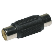 Μούφα RCA Θηλυκό-Θηλυκό GBC 29.1332.00 – Επινικελωμένη, Μαύρη & 5τμχ