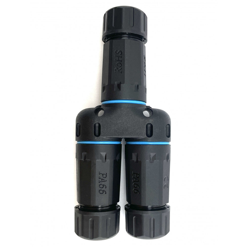 Techly IWP-MD C6-IP68T2 RJ45 Cat.6 Splitter Coupler 1F/2F – IP68, Outdoor