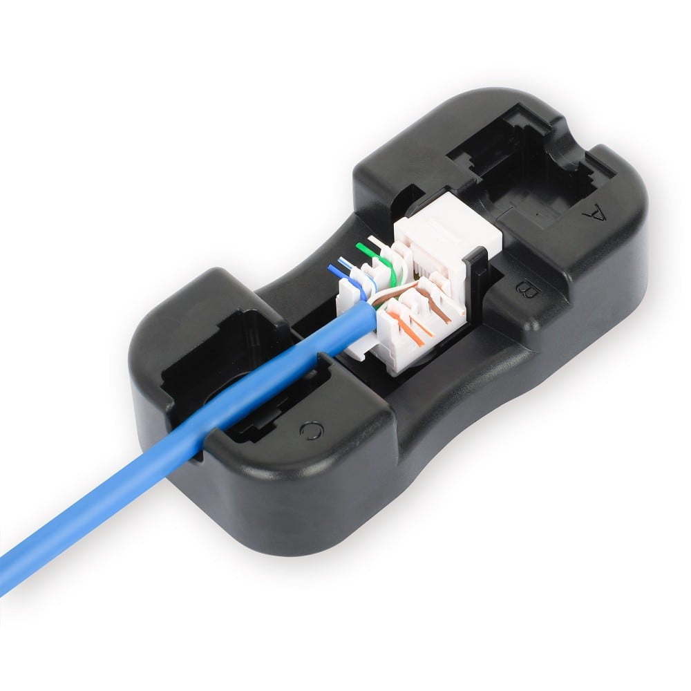 Intellinet IWP-MD BASE Keystone Crimping Tool – KJ18, KJ8, KJ3, KJ19 Compatible