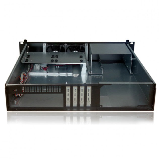 Techly I-CASE IPC-240L 19" 2U Rack Chassis — View 4
