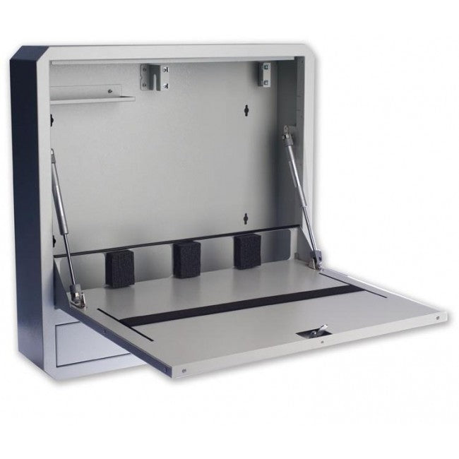 Techly Professional ICRLIM01 Laptop Wall Security Box — Detail / Lock