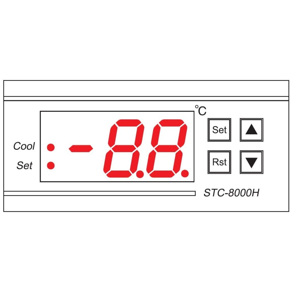 Techly I-CASE FAN-TC2B 1U 19" Rack 2-Fan Unit with LED Thermostat Black - view 2