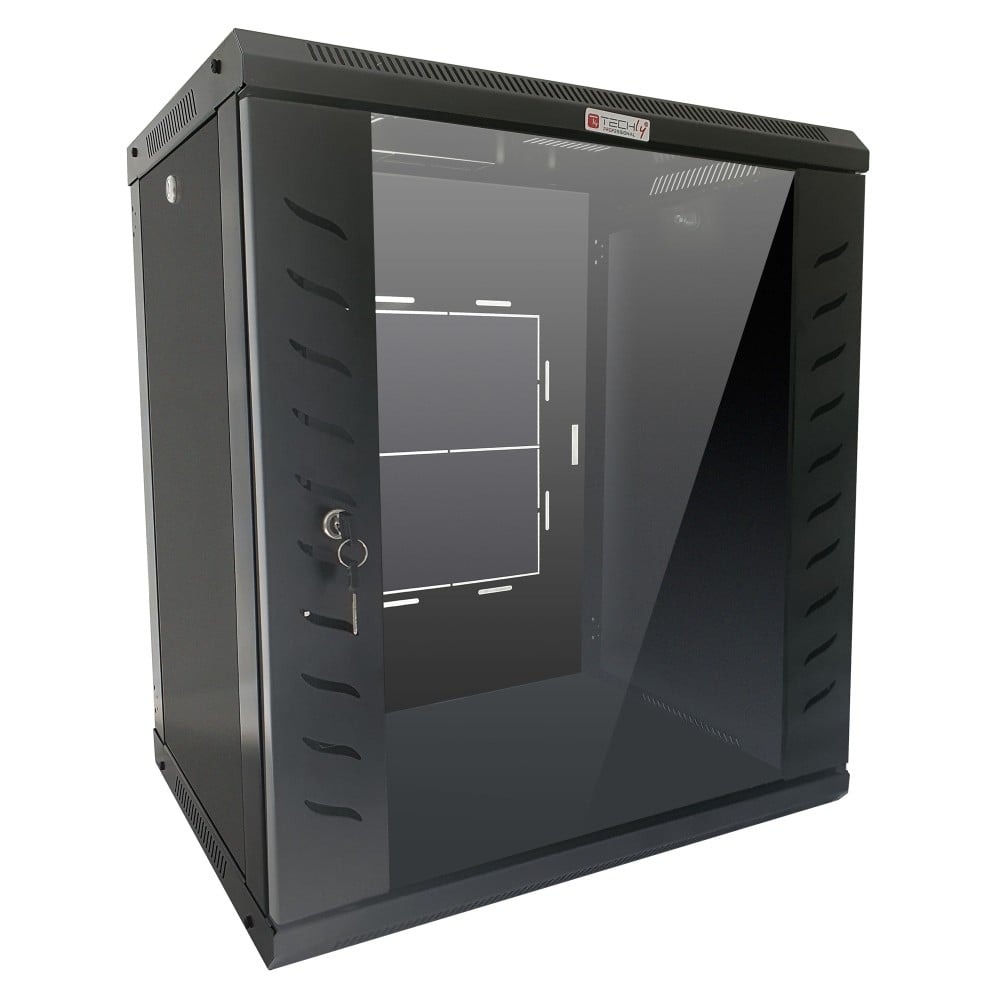 Techly I-CASE FP-6006BK Wall Rack 19" 6U 600mm Depth Black - view 4