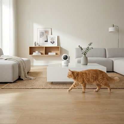 iSNATCH HeyCam Pro 4 AI Indoor PTZ Wi-Fi Camera 4 MP – Dual-Band, AI Human/Pet Detection, ONVIF, Color Night Vision